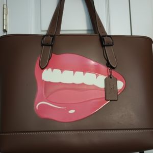 Coach Tom wesselman carriage tote